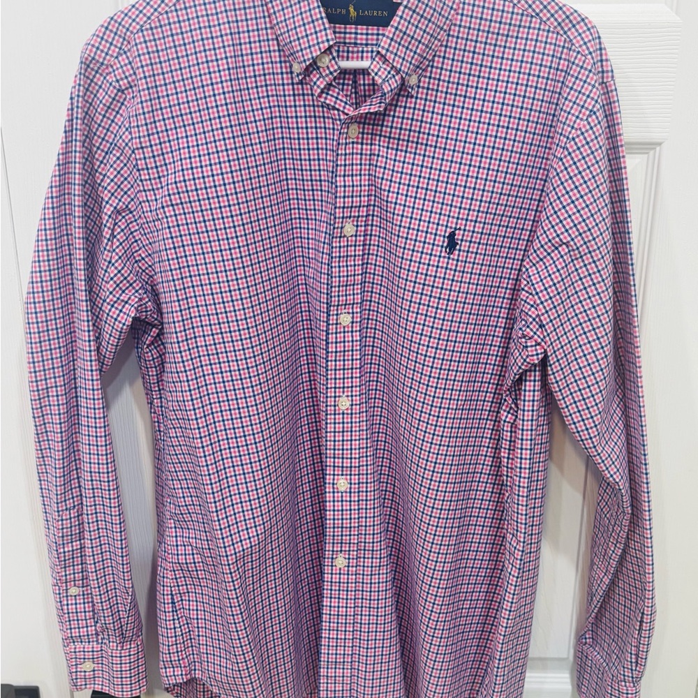 Ralph Lauren Pink Casual Button Down Shirt